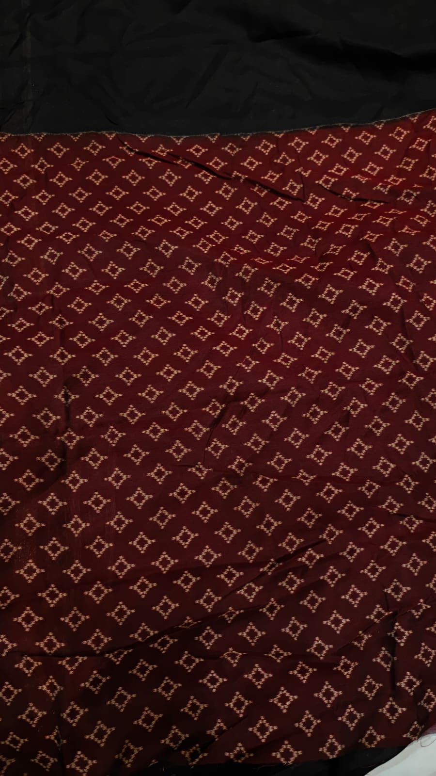 Mersried Mull Hand Block Saree