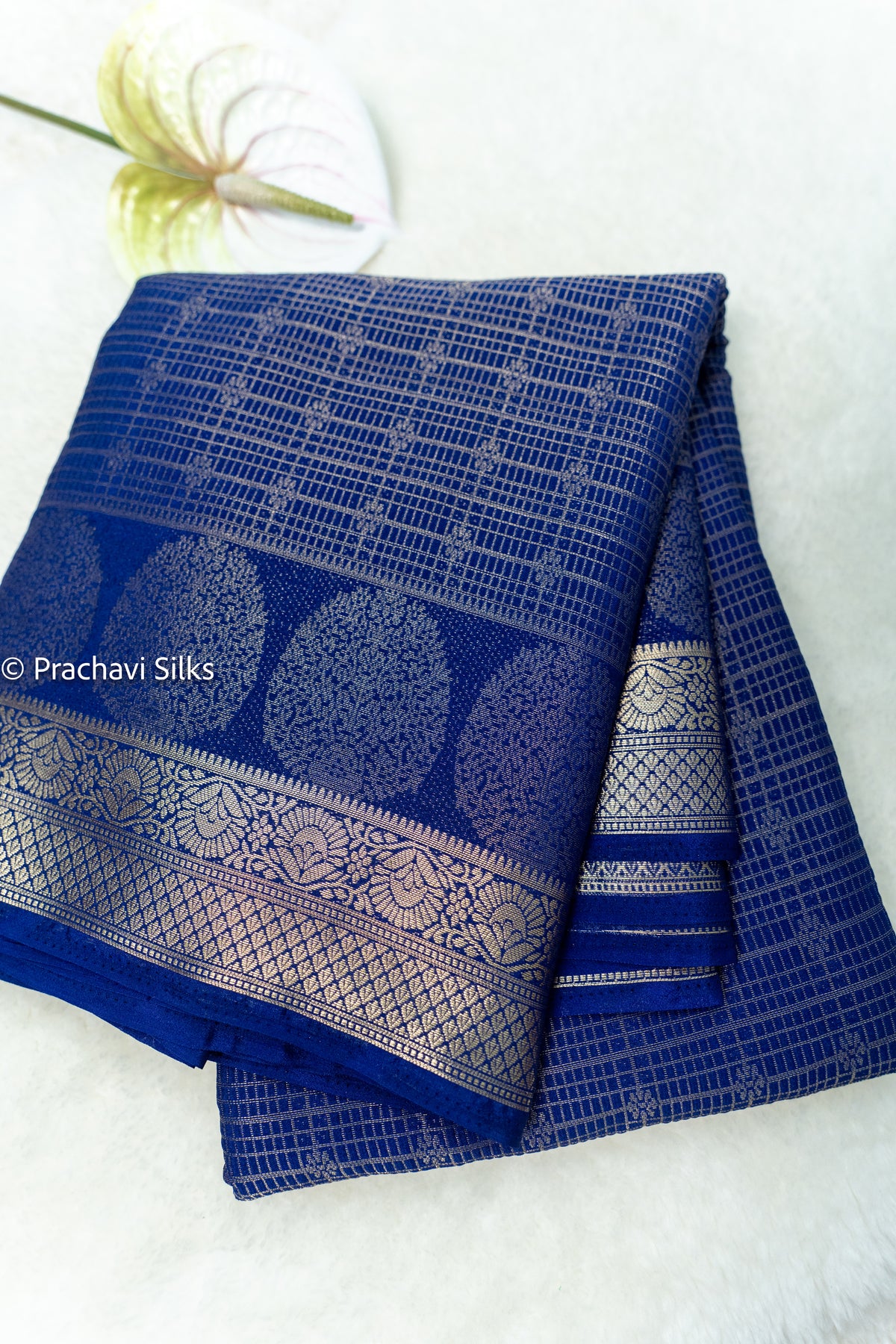 Mysore Crepe Silk Saree β Elegant Zari Collection
