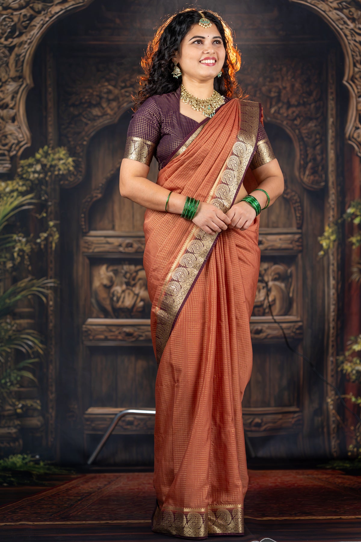 Royale Semi Mysore Silk Saree