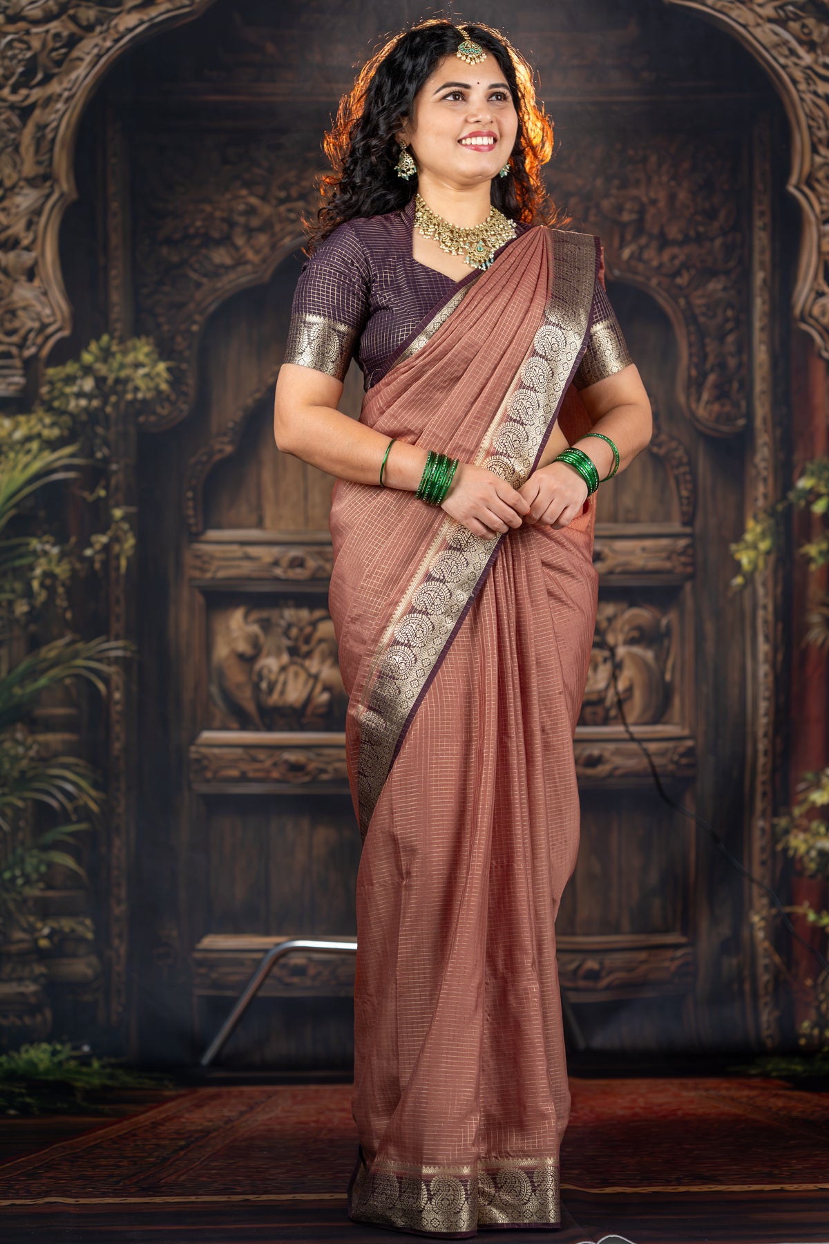 Royale Semi Mysore Silk Saree