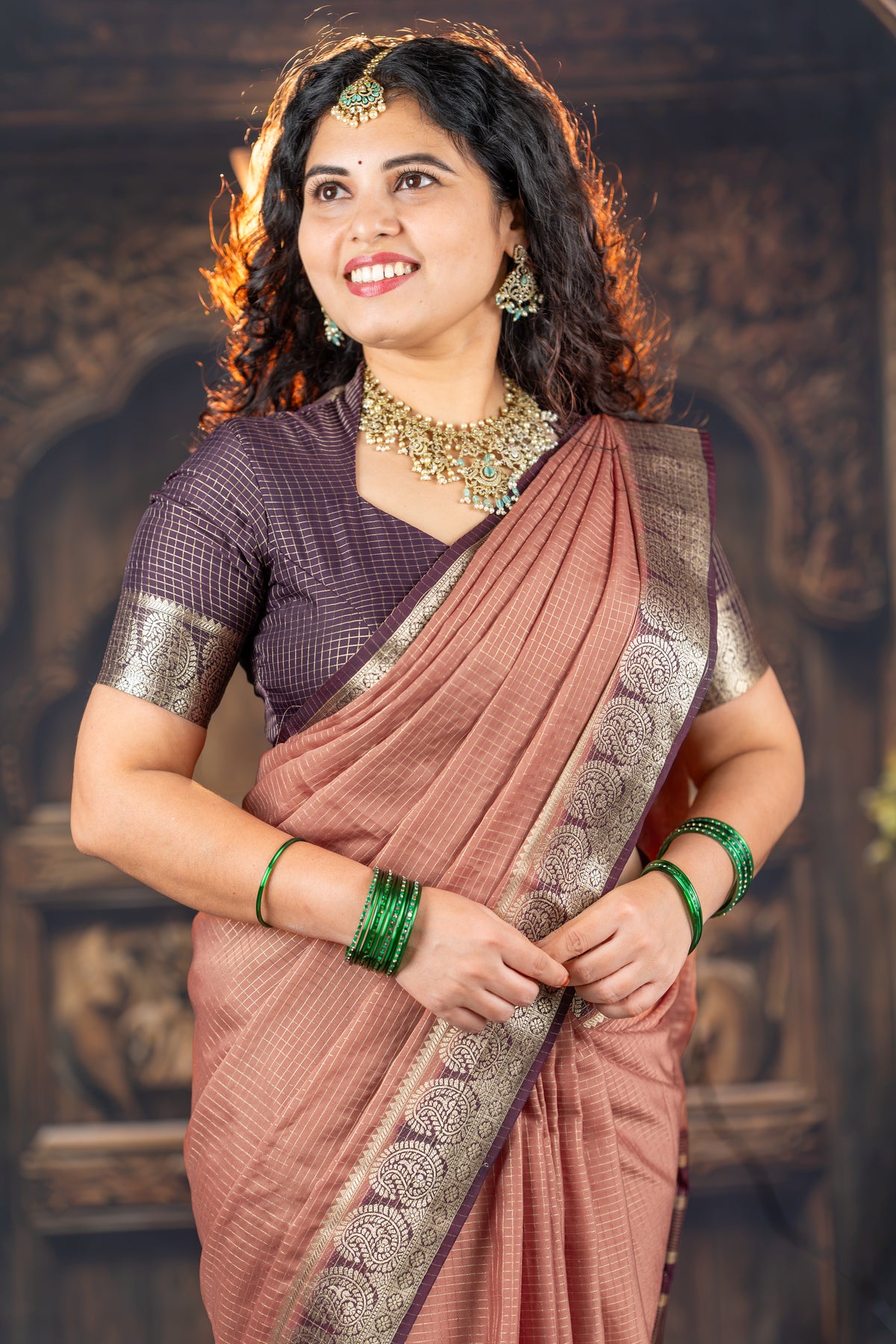 Royale Semi Mysore Silk Saree