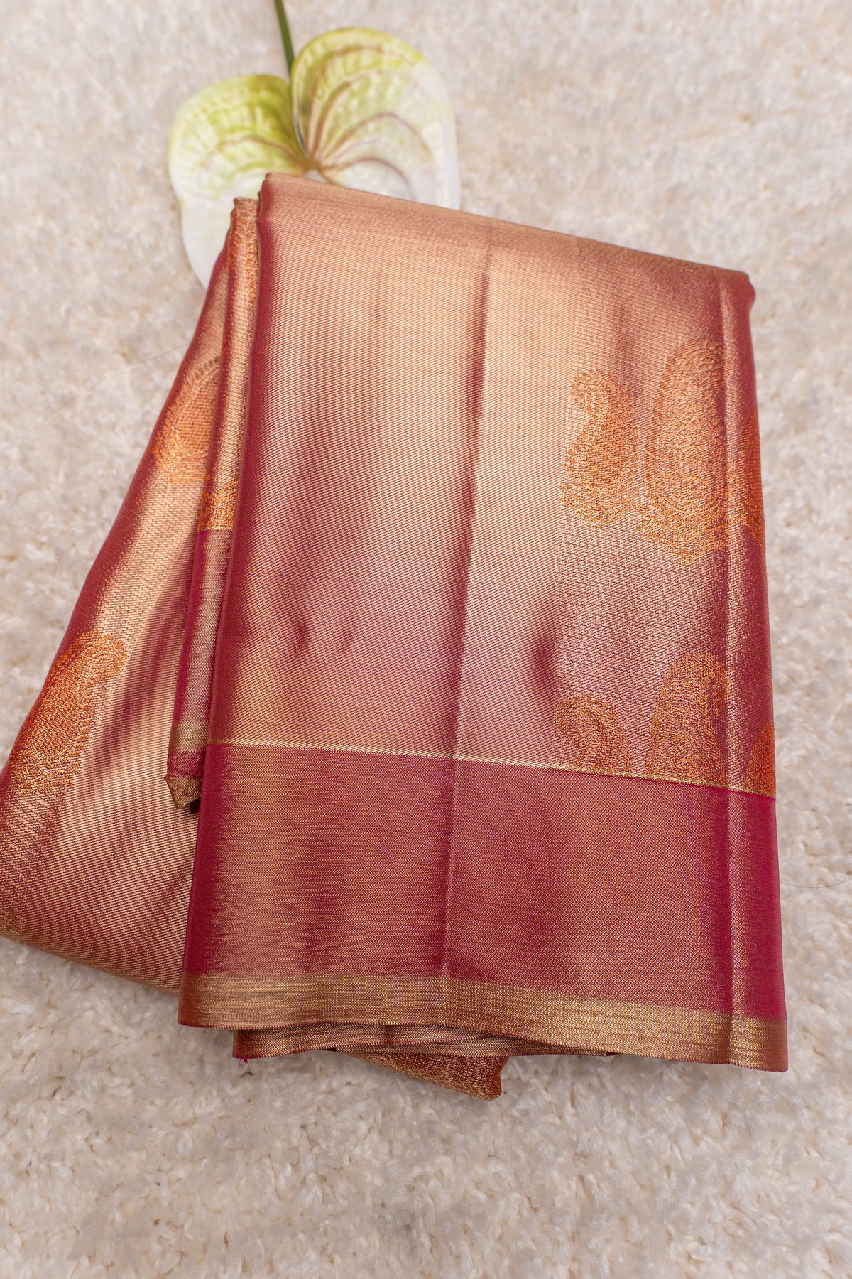 Golden Radiance Tissue Pattu Saree